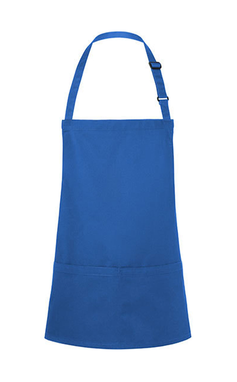 Kurze Latzschürze Basic mit Schnalle und Tasche