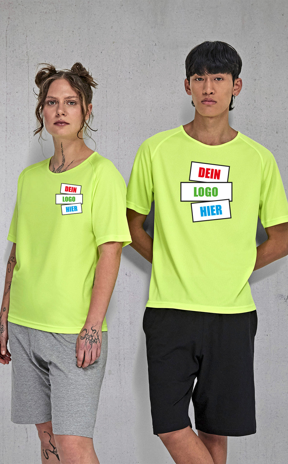 B&C Active T-Shirt – Frontansicht | SHIRTPLUS