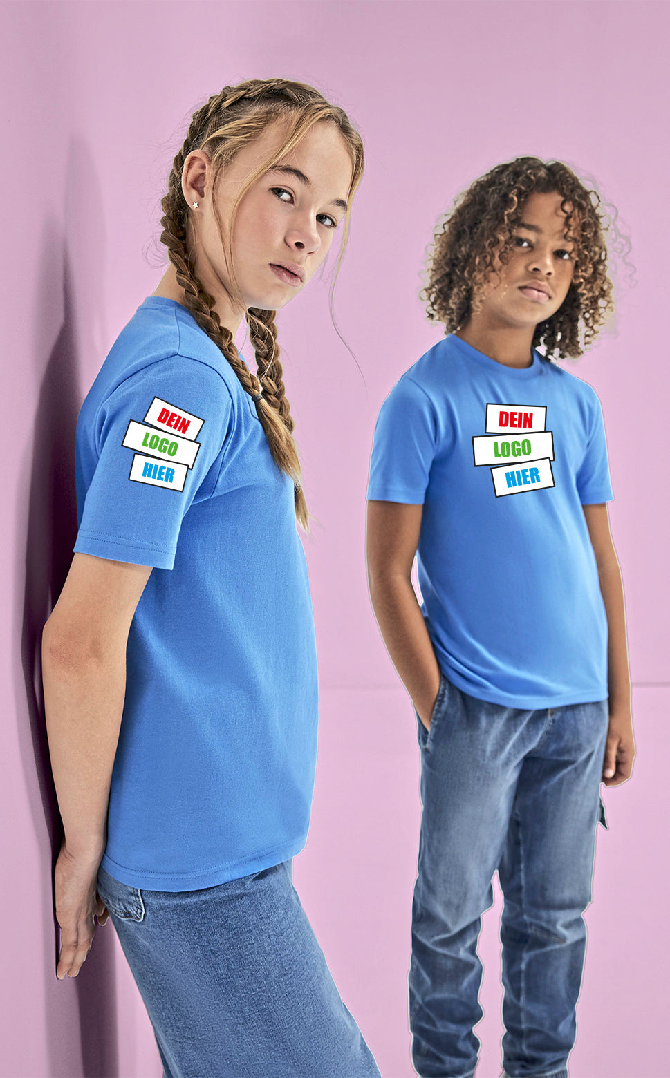 B&C Kids #E150 T-Shirt – Frontansicht | SHIRTPLUS