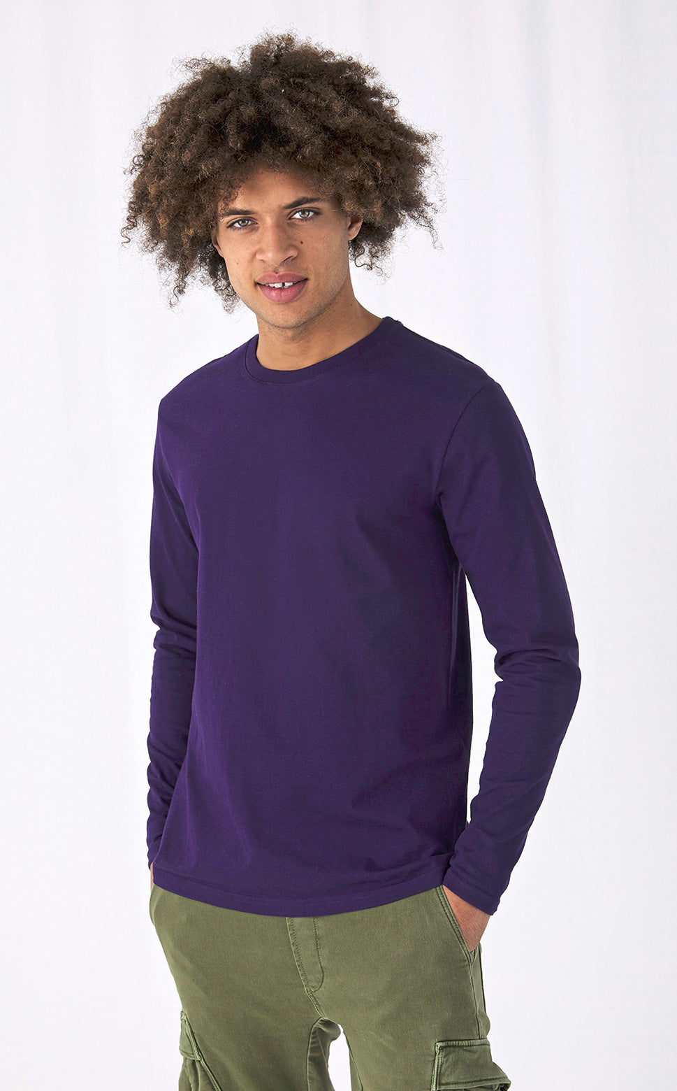 Men's T-Shirt #E190 Long Sleeve