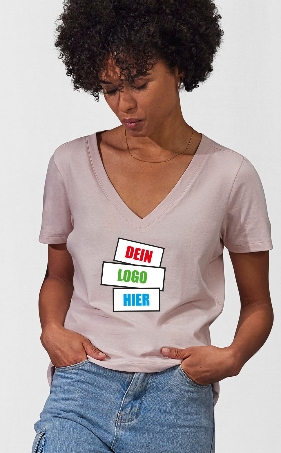 Women's #E150 V T-Shirt