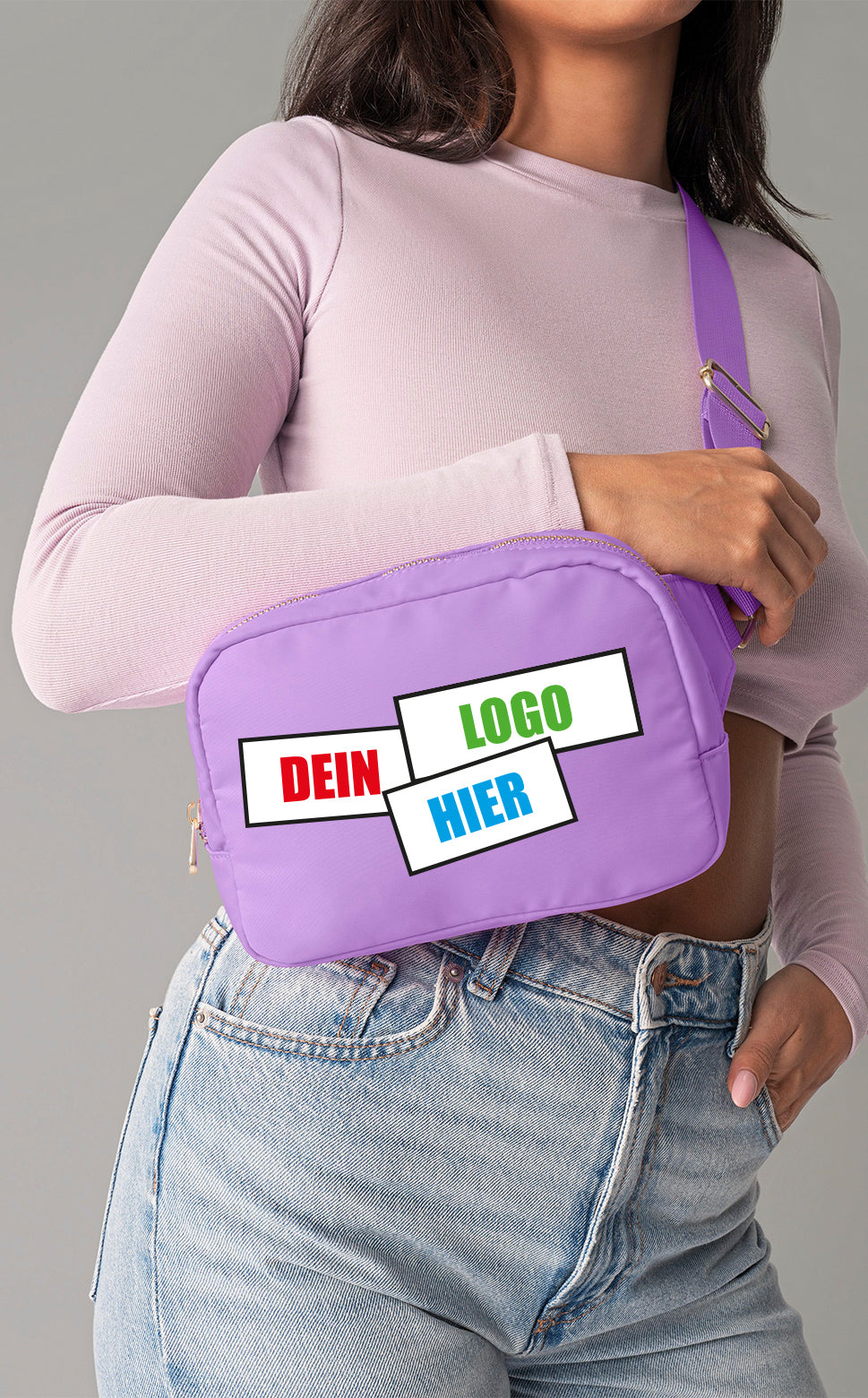 Bagbase Sundae Cross Body Bag Umhängetasche – Frontansicht | SHIRTPLUS