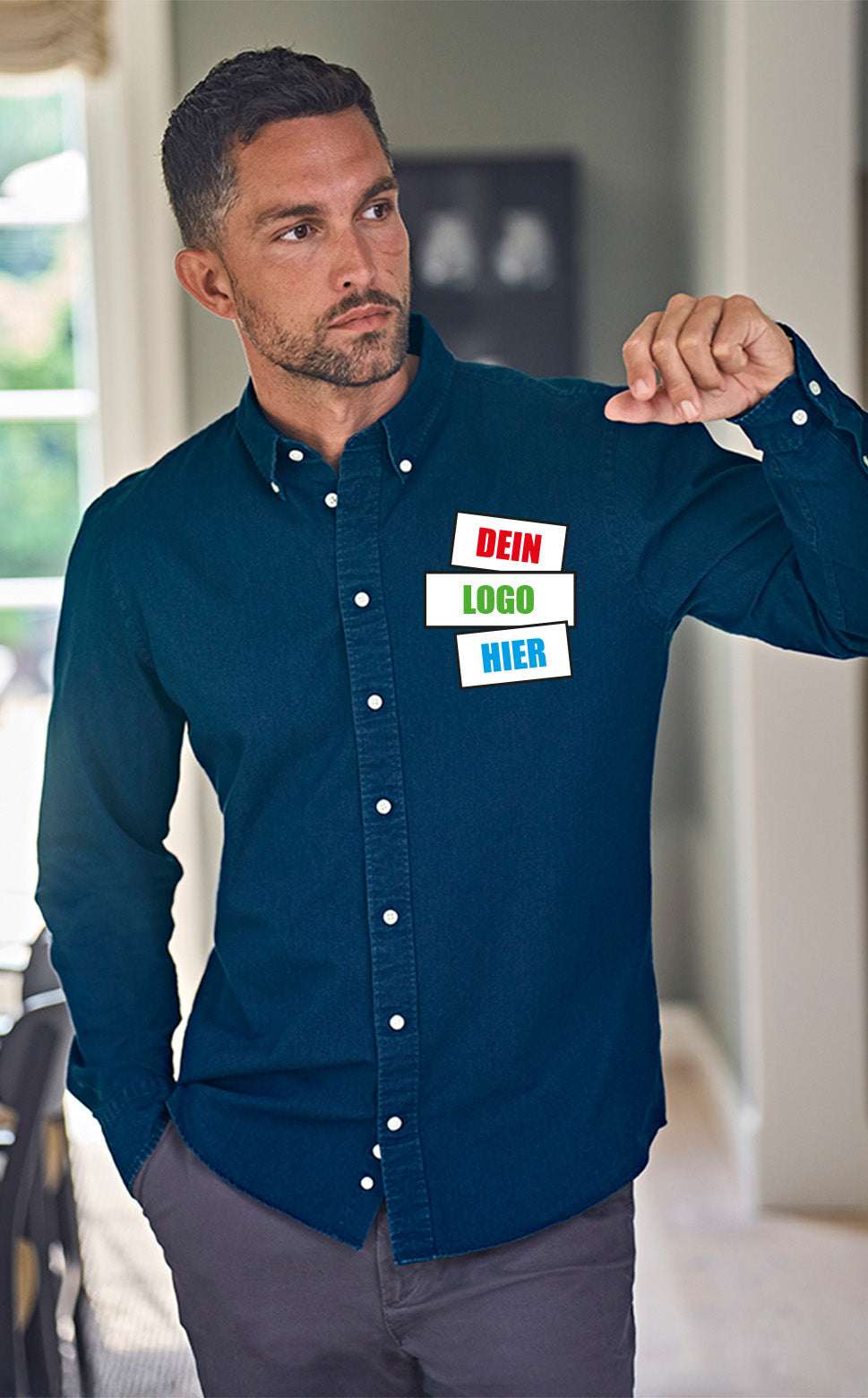 Men´s Casual Twill Shirt