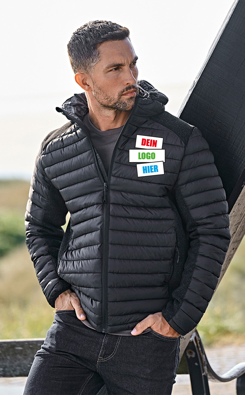 Jacke Men´s Hooded Outdoor Crossover Jacket