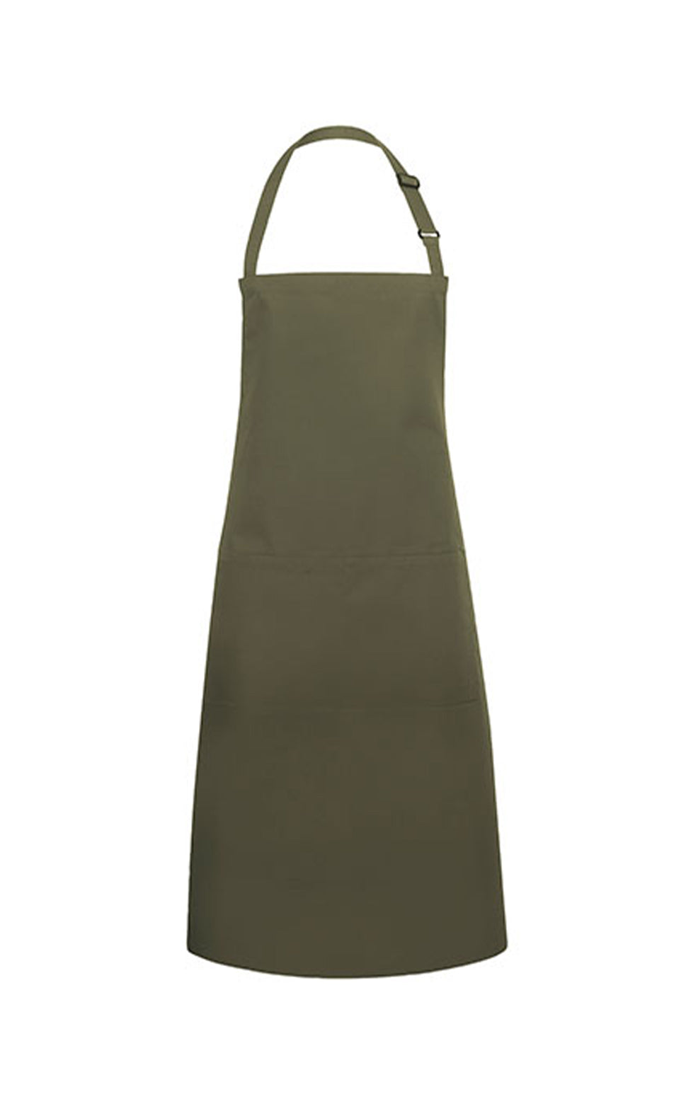 Latzschürze Basic mit Tasche und Schnalle