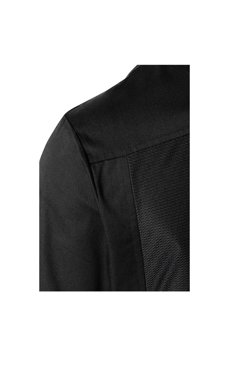 Long-sleeved wrap-around chef's shirt Basic