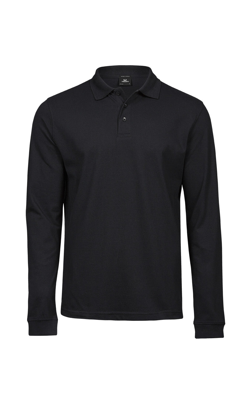 Men's Luxury Stretch Long Sleeve Polo