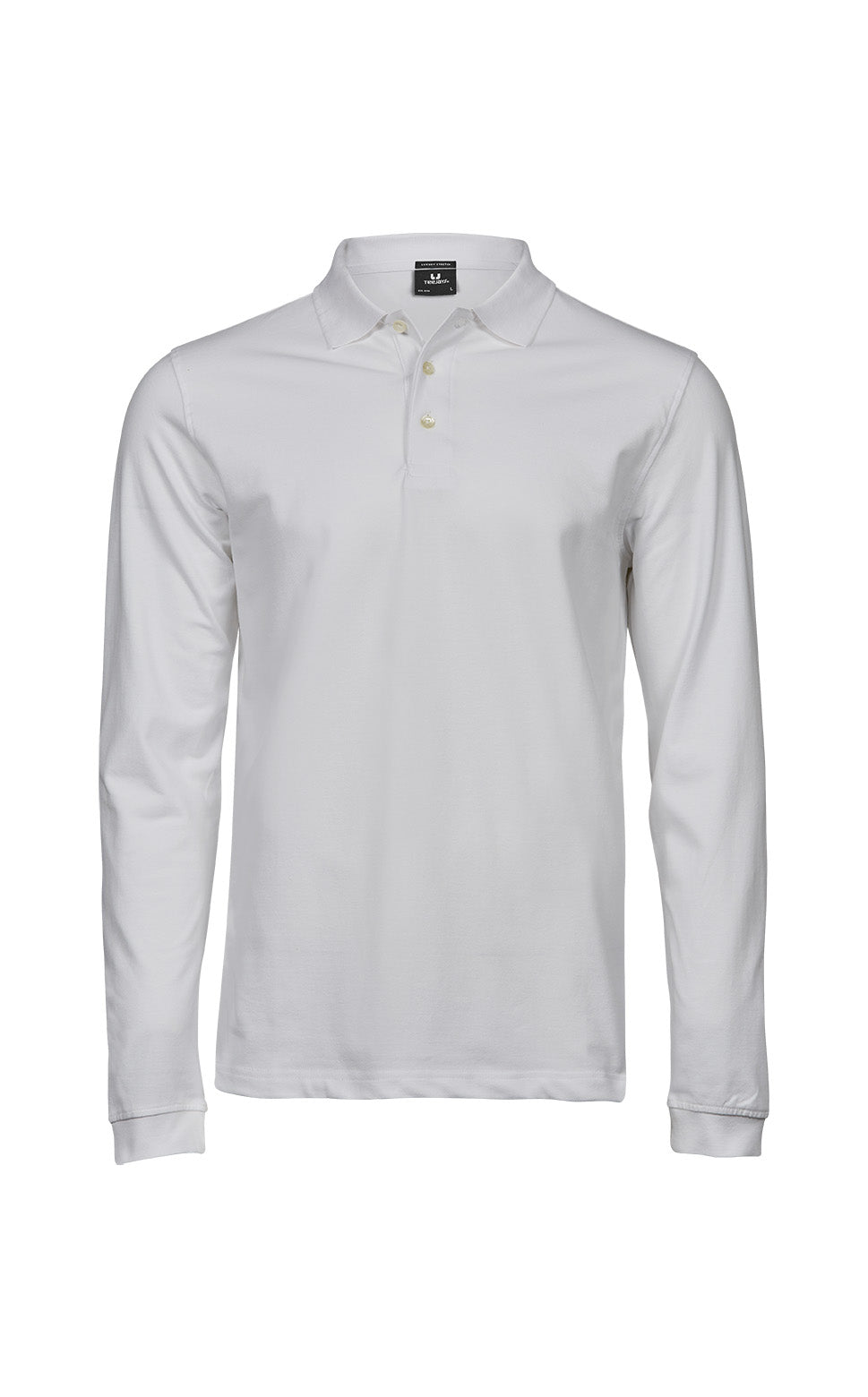 Men's Luxury Stretch Long Sleeve Polo