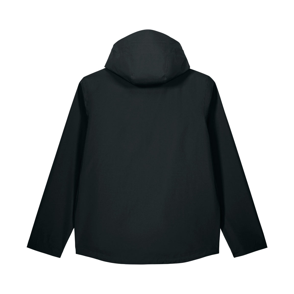 Regenjacke Stanley Stormer in Black – Rückansicht