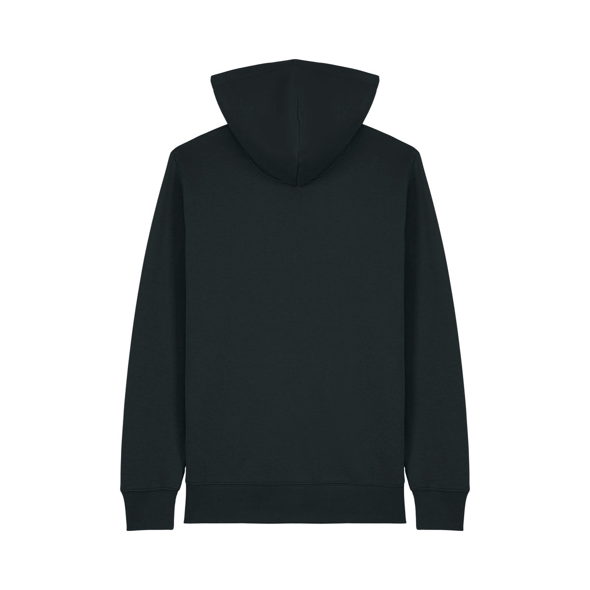 Zip Hoodie Connector 2.0 in Black – Rückansicht