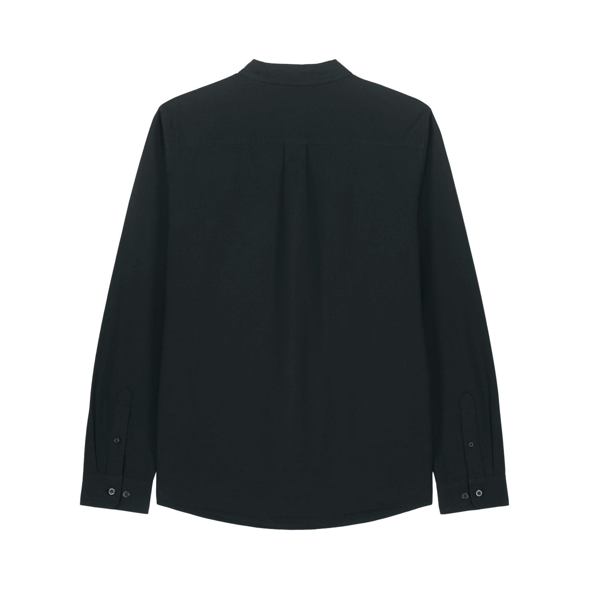 Hemd Stanley Oxford Shirt in Black – Rückansicht