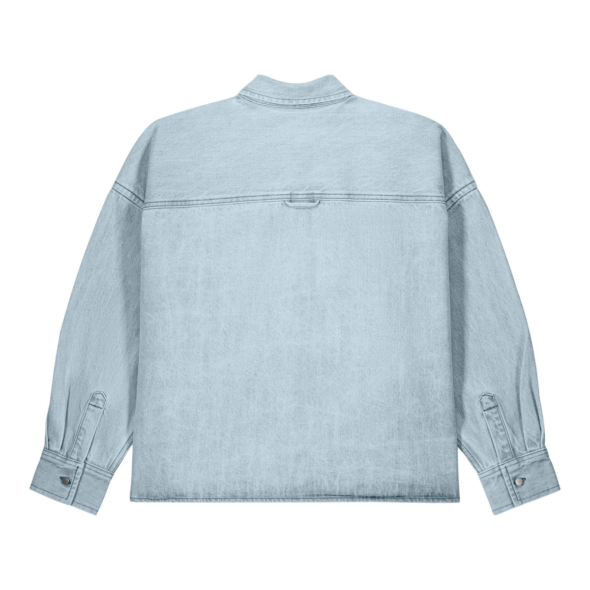 Hemd Stella Ember in Light Wash – Rückansicht
