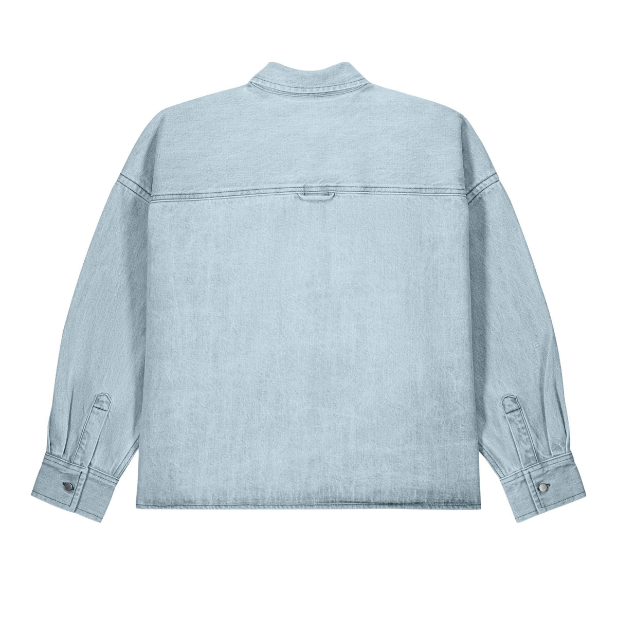 Hemd Stella Ember in Light Wash – Rückansicht