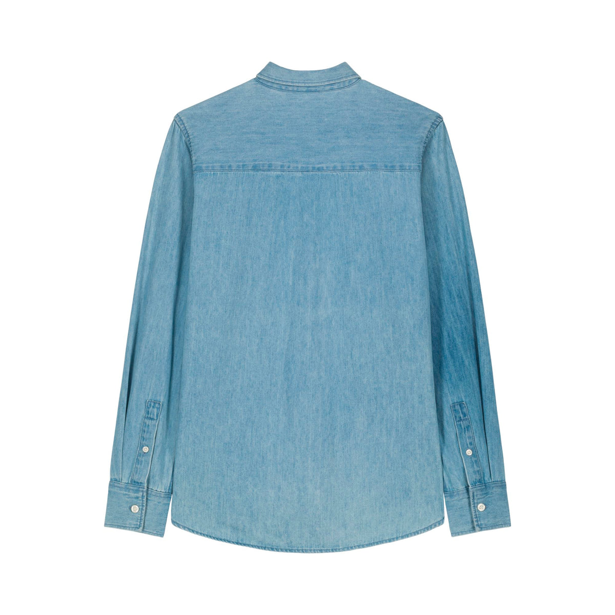 Hemd Stella Denim Shirt in Light Wash – Rückansicht