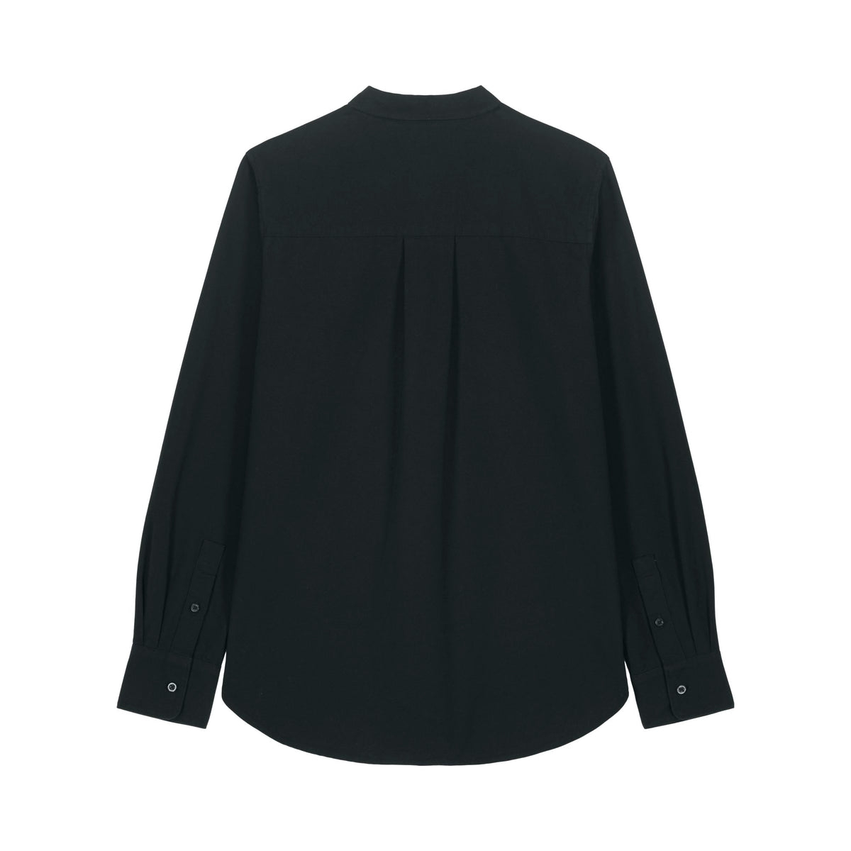 Hemd Stella Oxford Shirt in Black – Rückansicht
