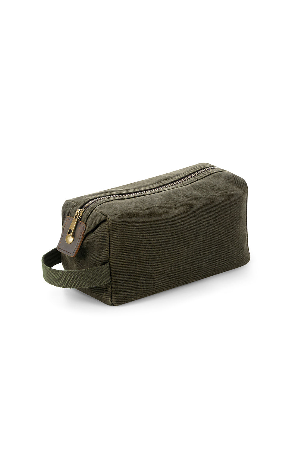 Heritage Waxed Canvas Wash Bag
