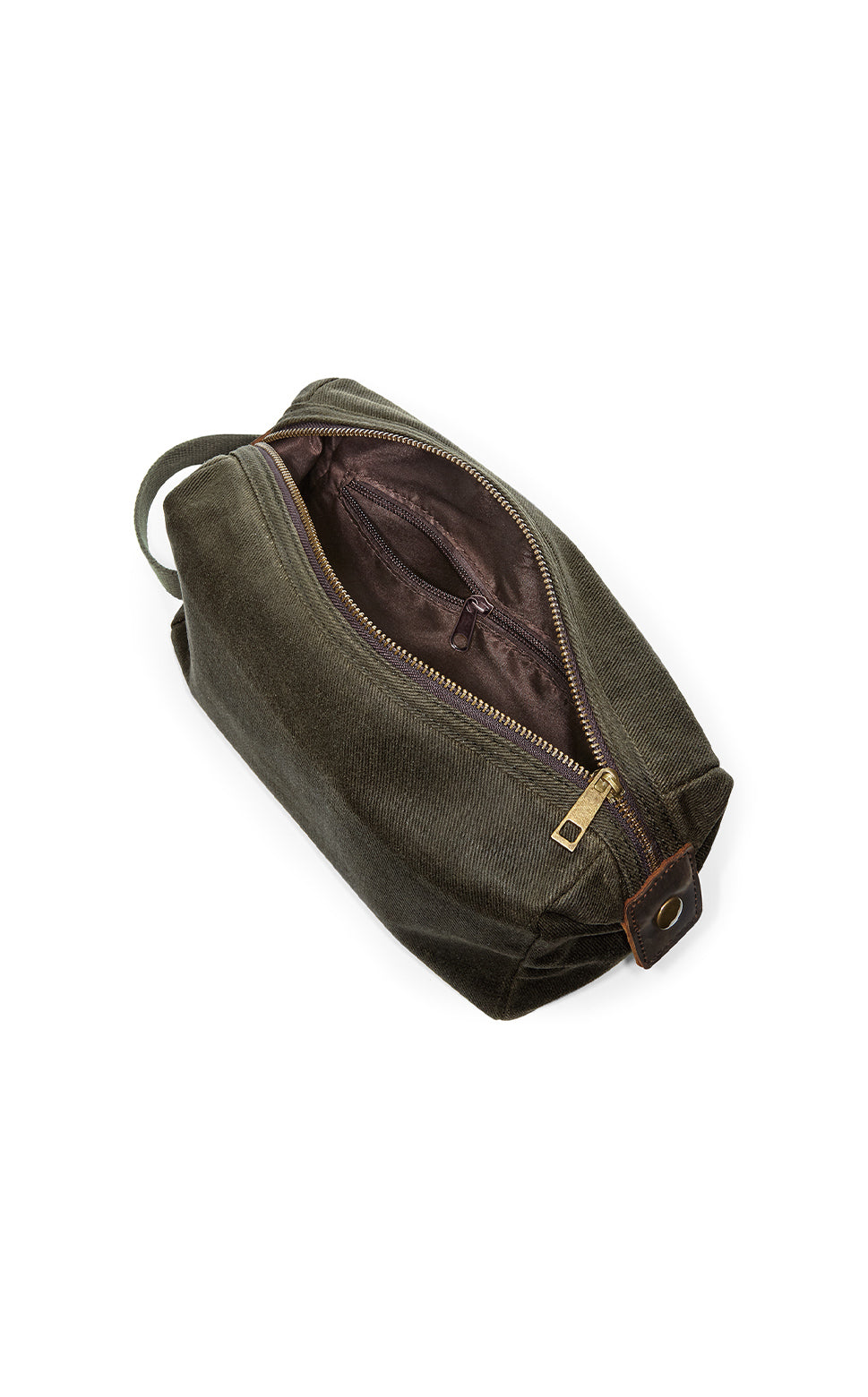 Heritage Waxed Canvas Wash Bag