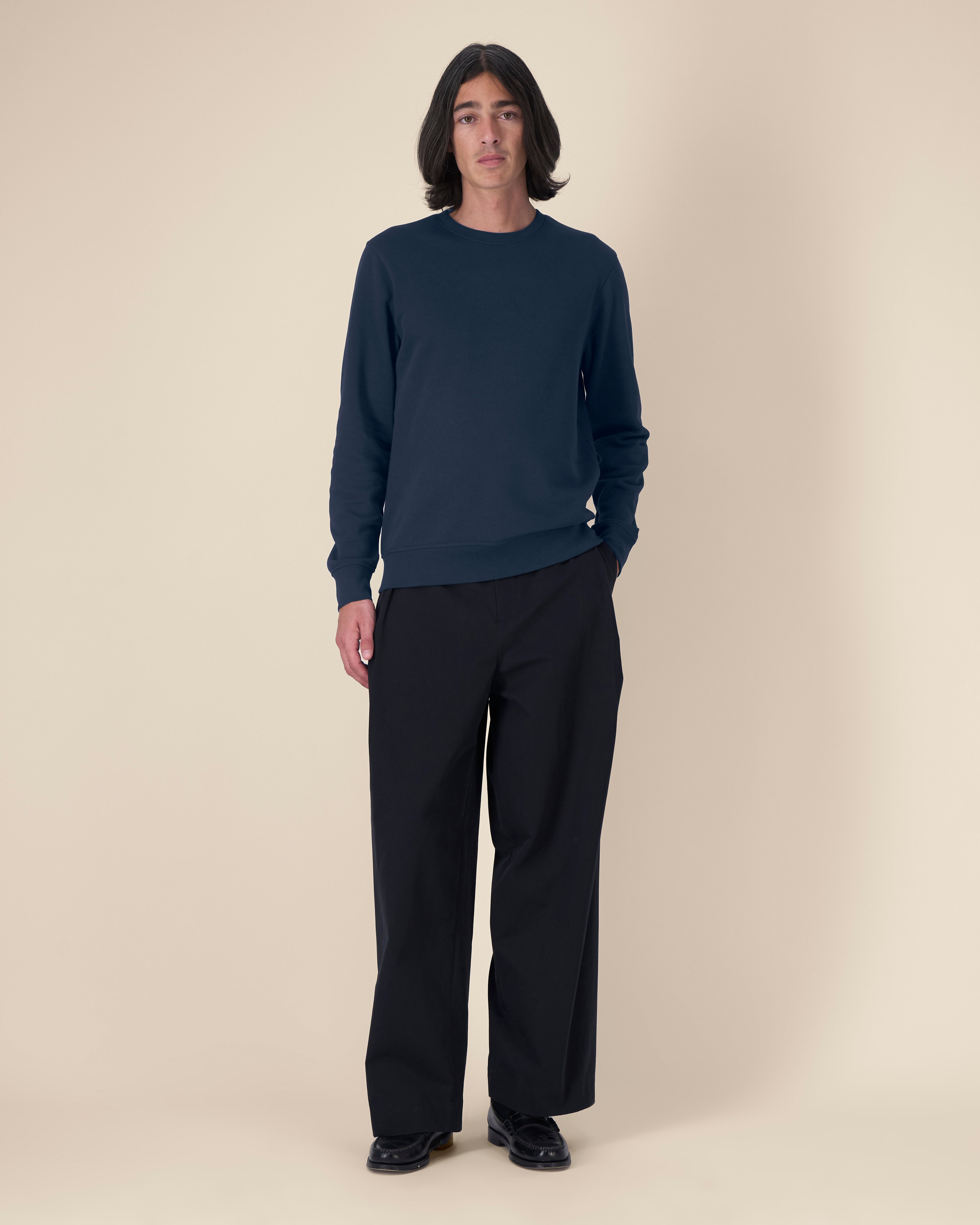 Sweatshirt Roller-French Navy