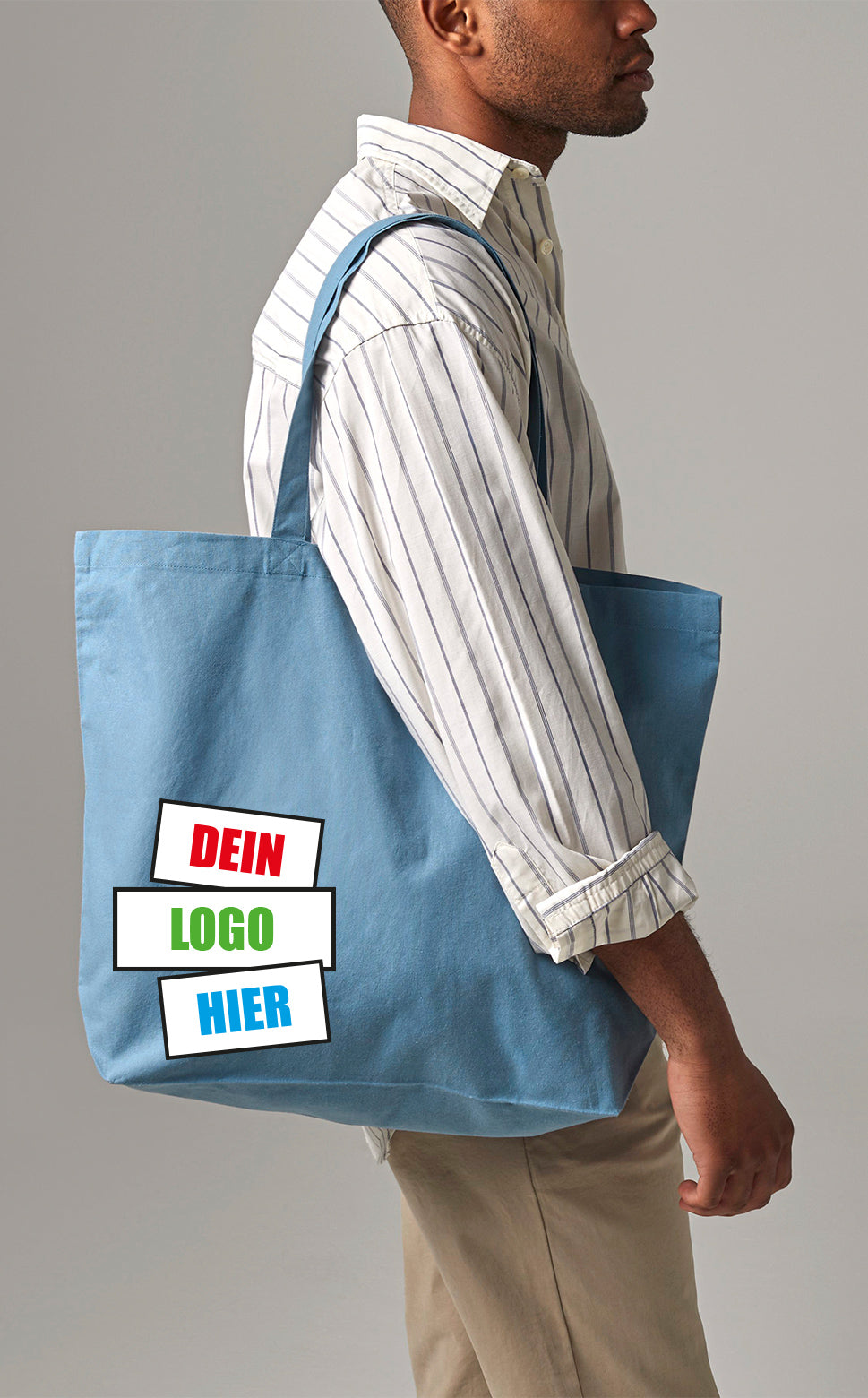 Organic Natural Dyed Maxi Bag for Life