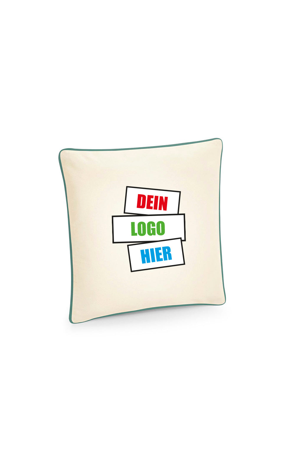 Fairtrade Cotton Piped Cushion Cover