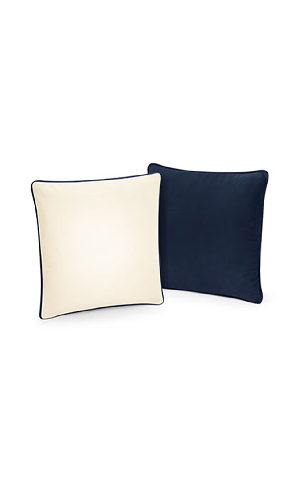 Fairtrade Cotton Piped Cushion Cover