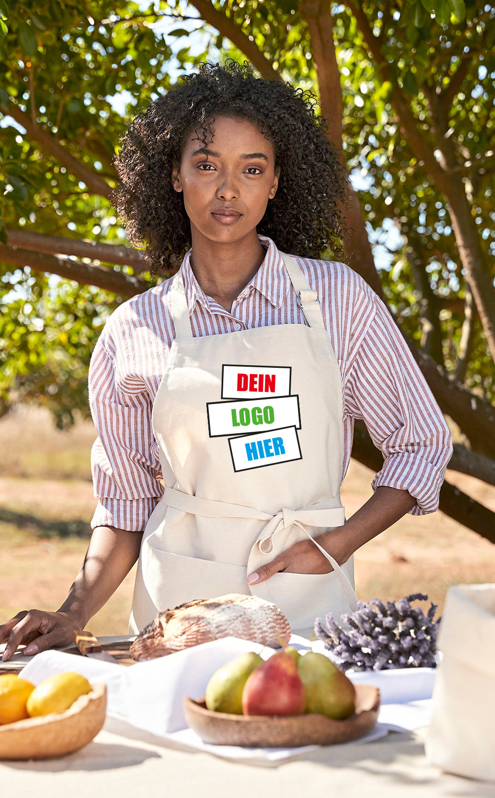 Latzschürze Fairtrade Cotton Adult Craft Apron