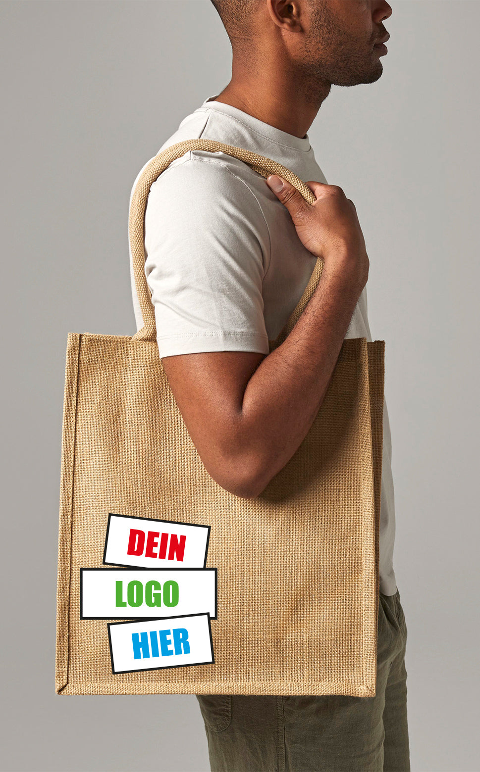 Tasche Jute Boutique Shopper