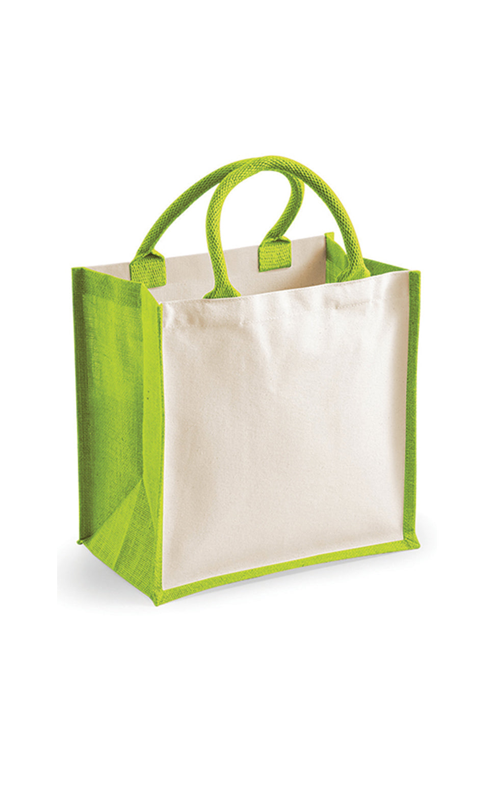 Printers Midi Jute Bag