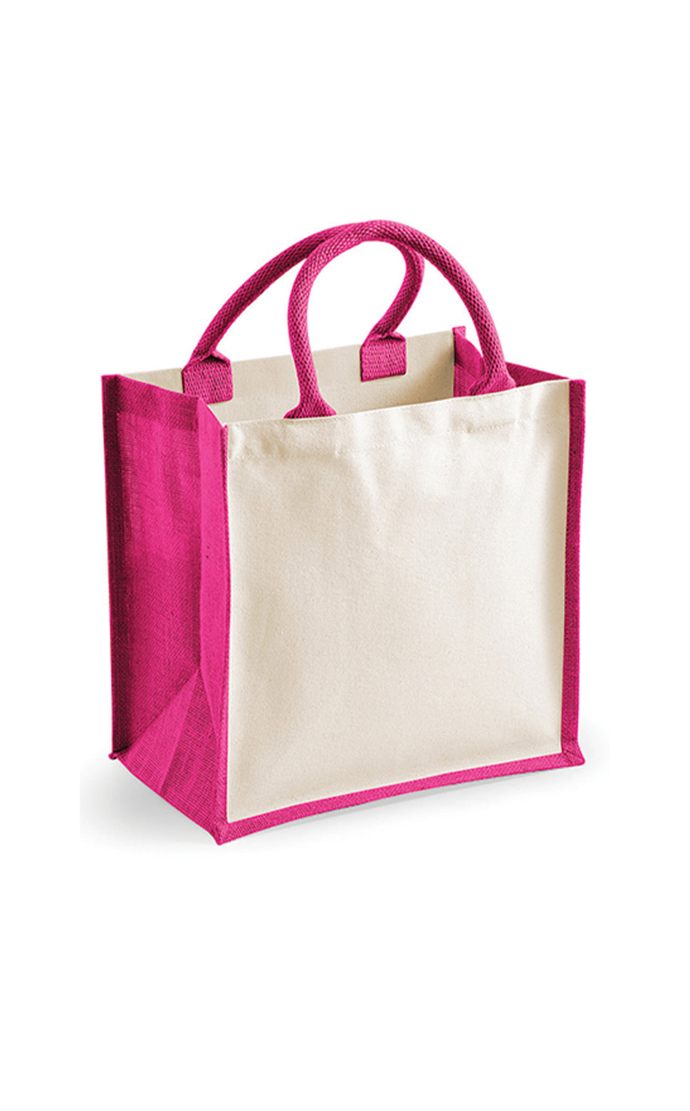 Printers Midi Jute Bag