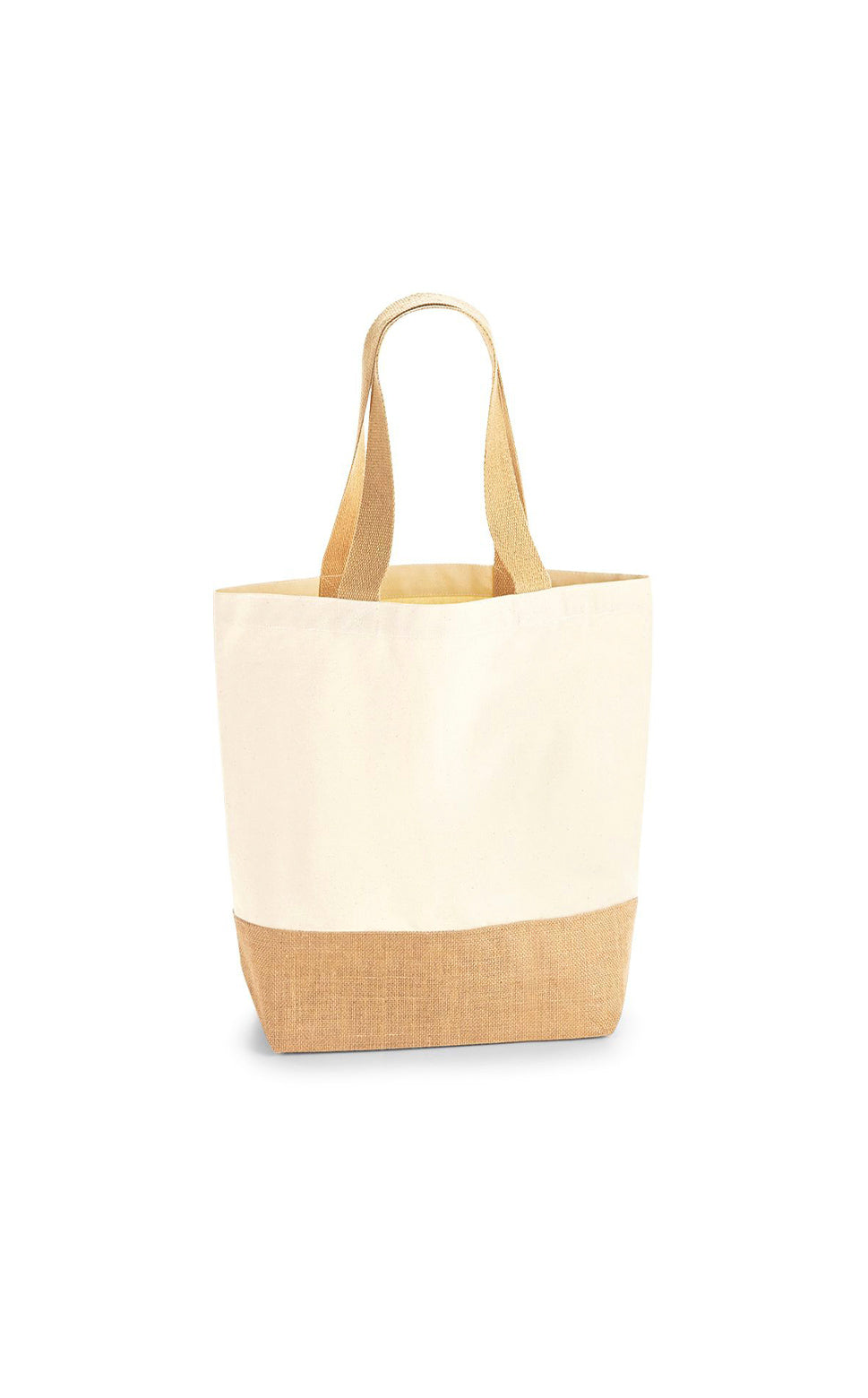 Jute Base Canvas Shopper