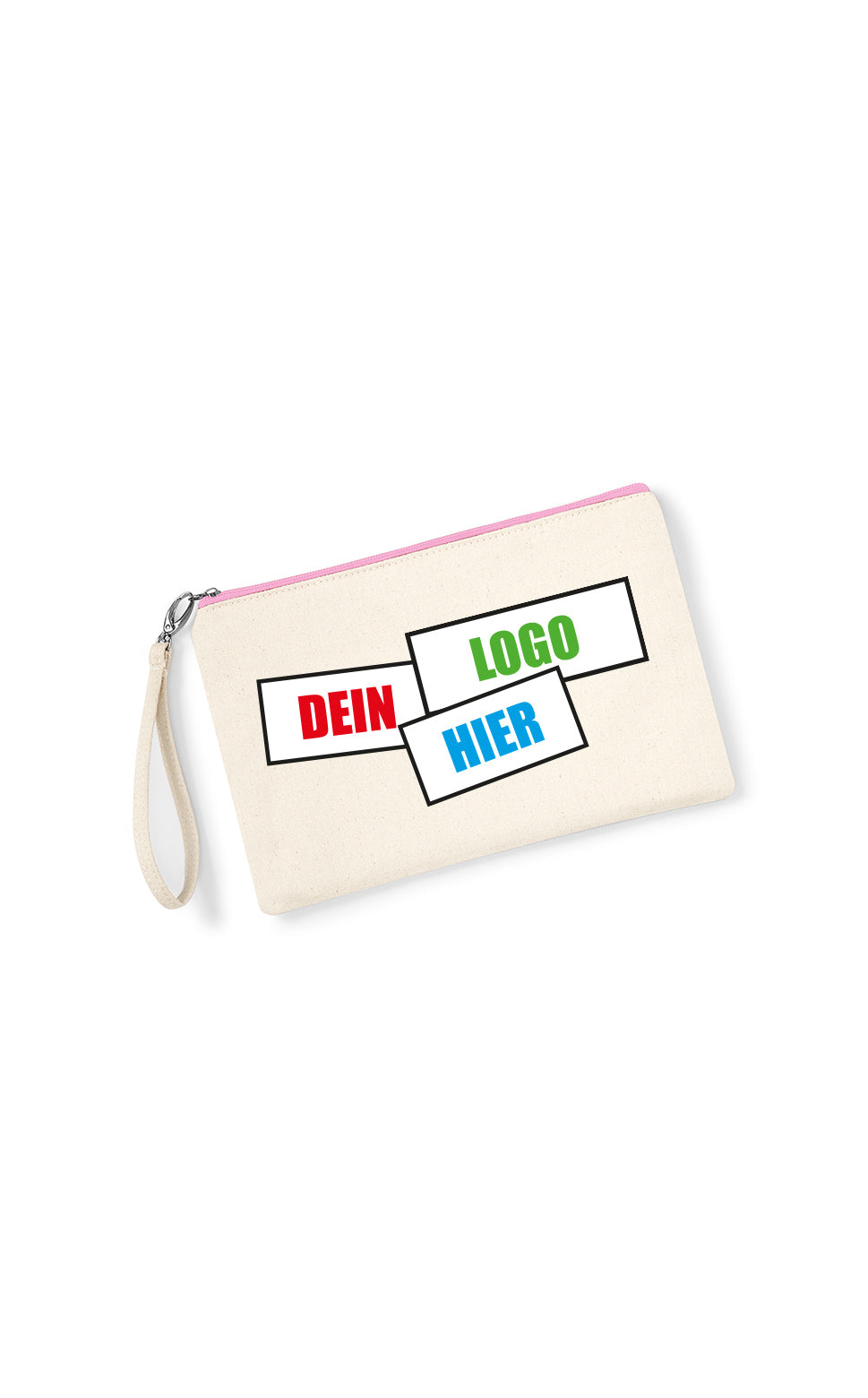 Canvas Wristlet Pouch
