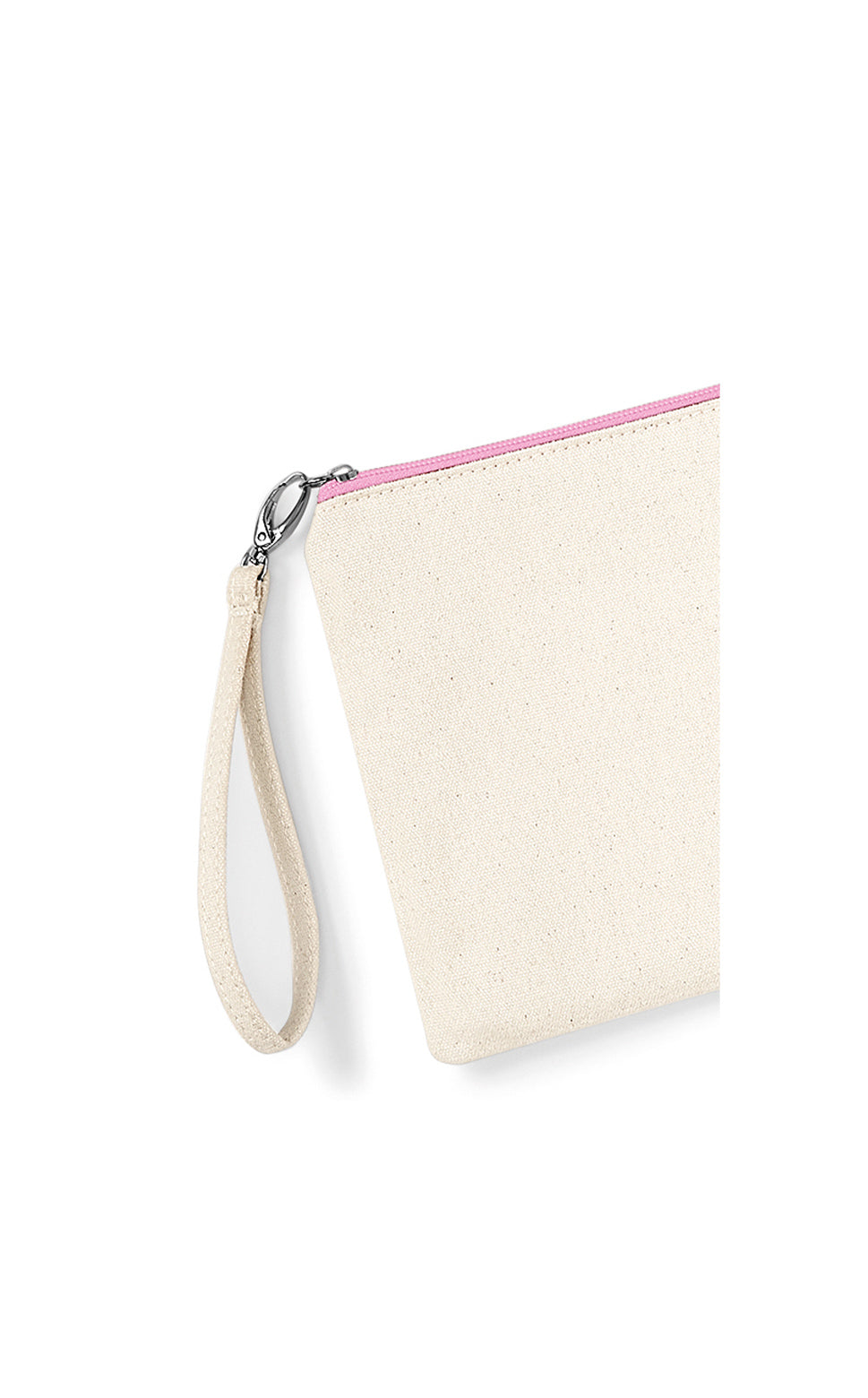 Canvas Wristlet Pouch