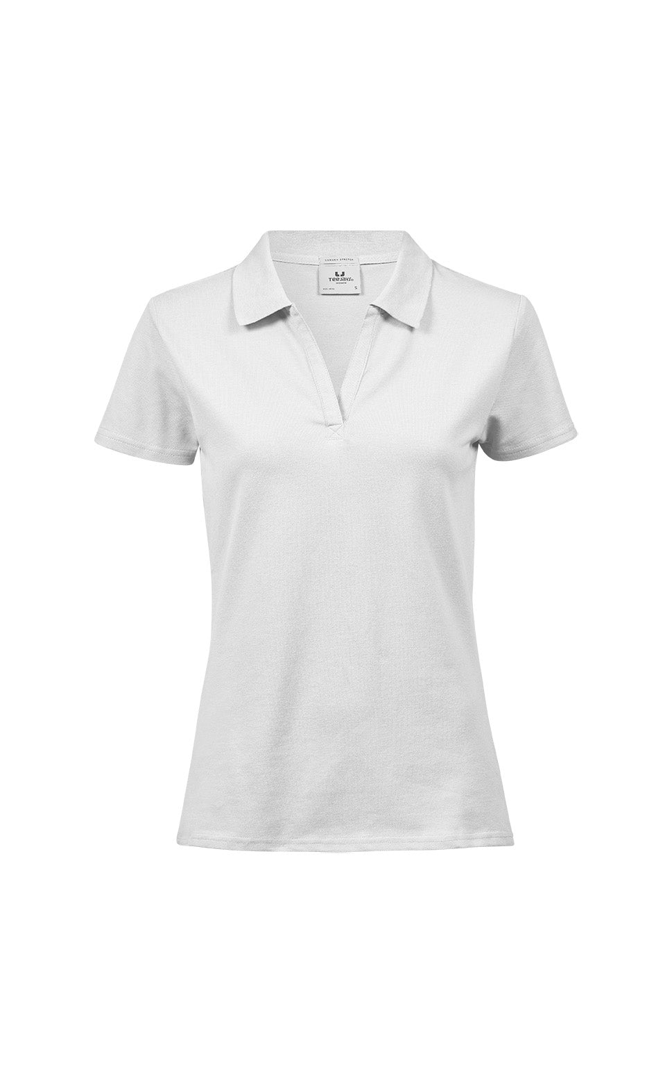 Women's Luxury Stretch V-Neck Polo