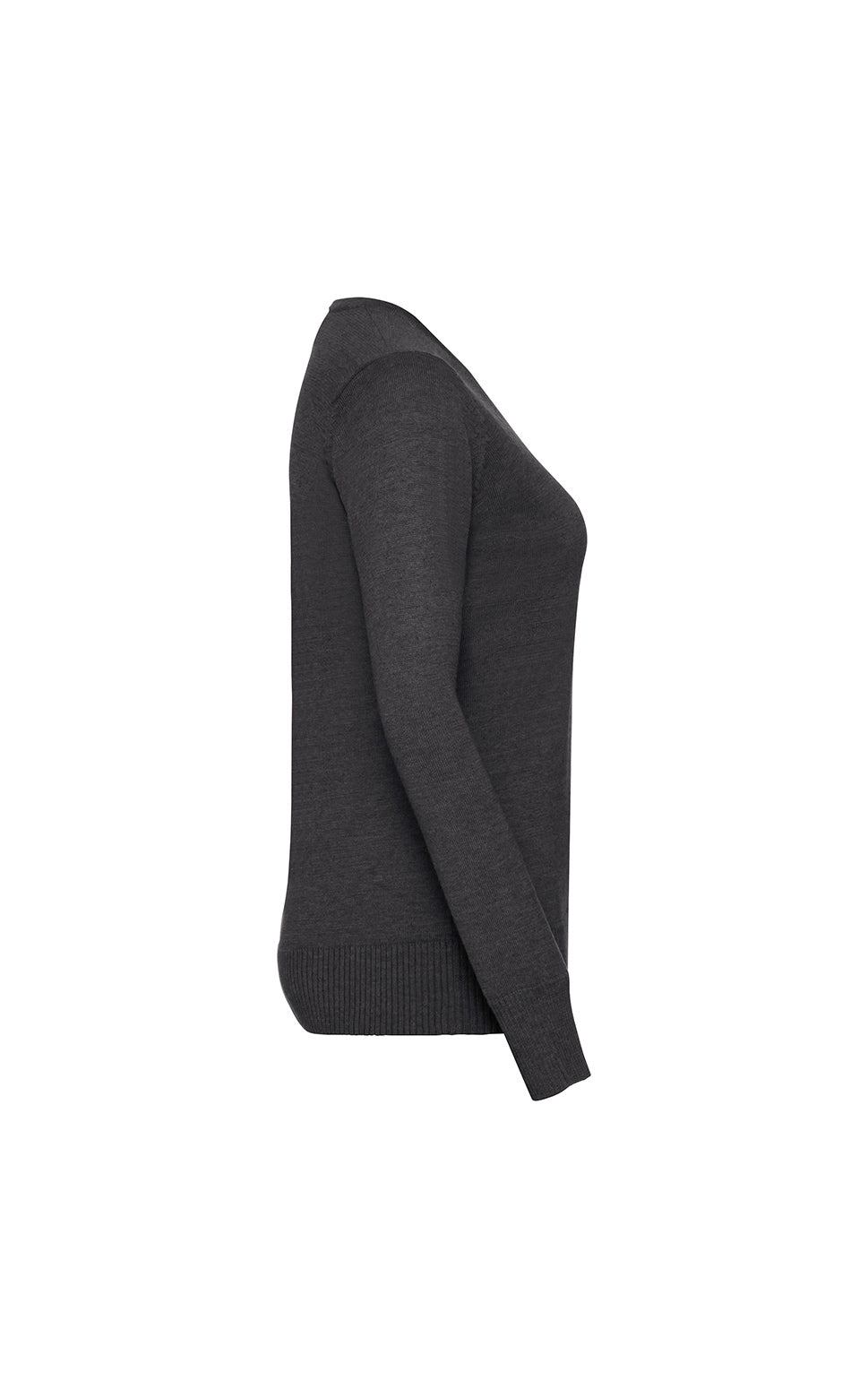 Ladies' V-Neck Knitted Pullover