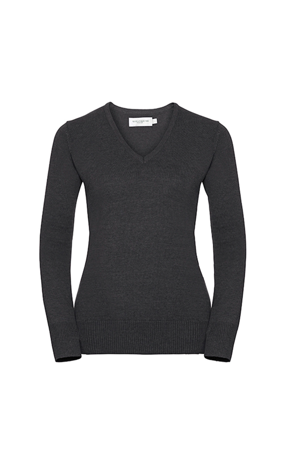 Ladies' V-Neck Knitted Pullover