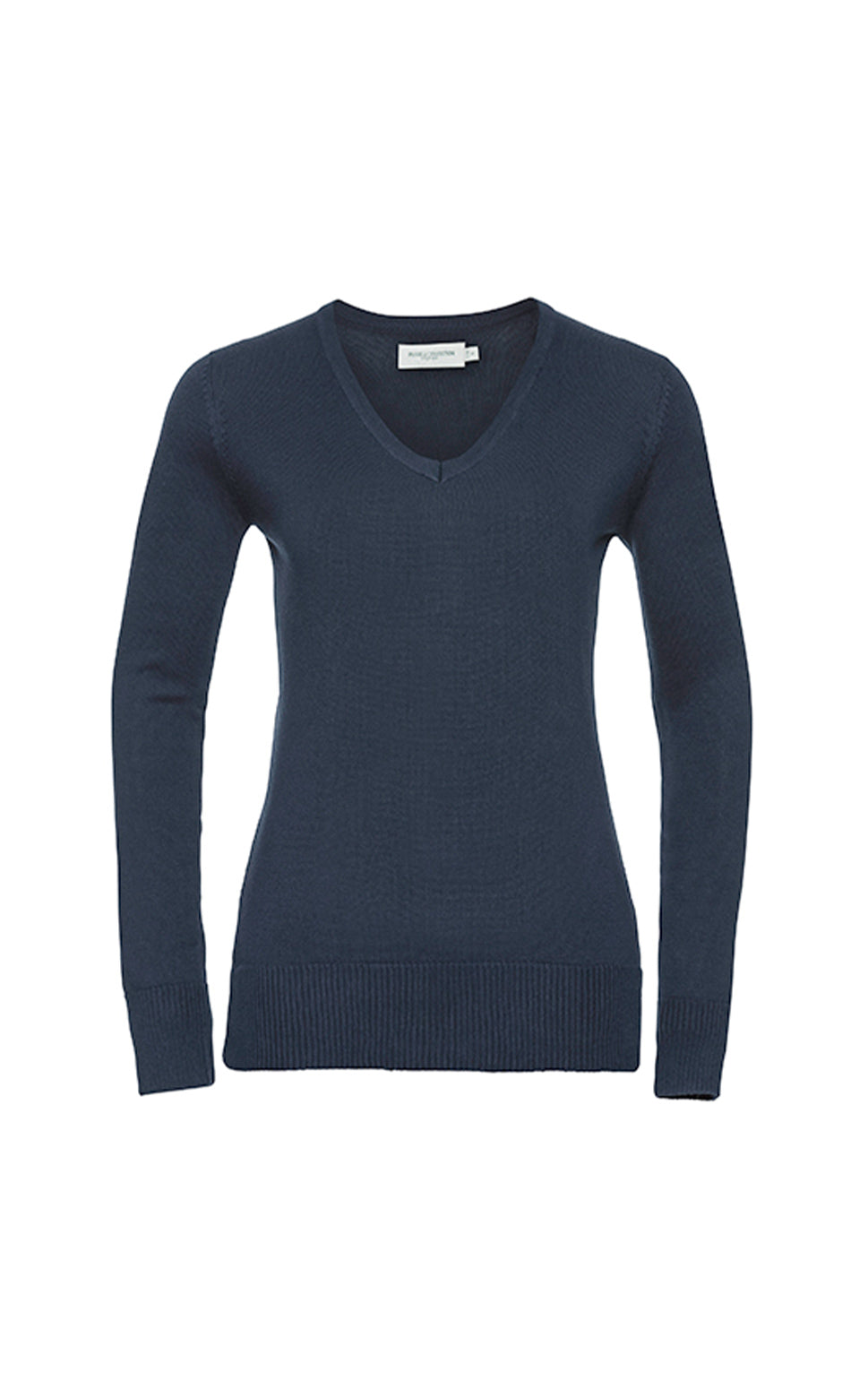 Ladies' V-Neck Knitted Pullover