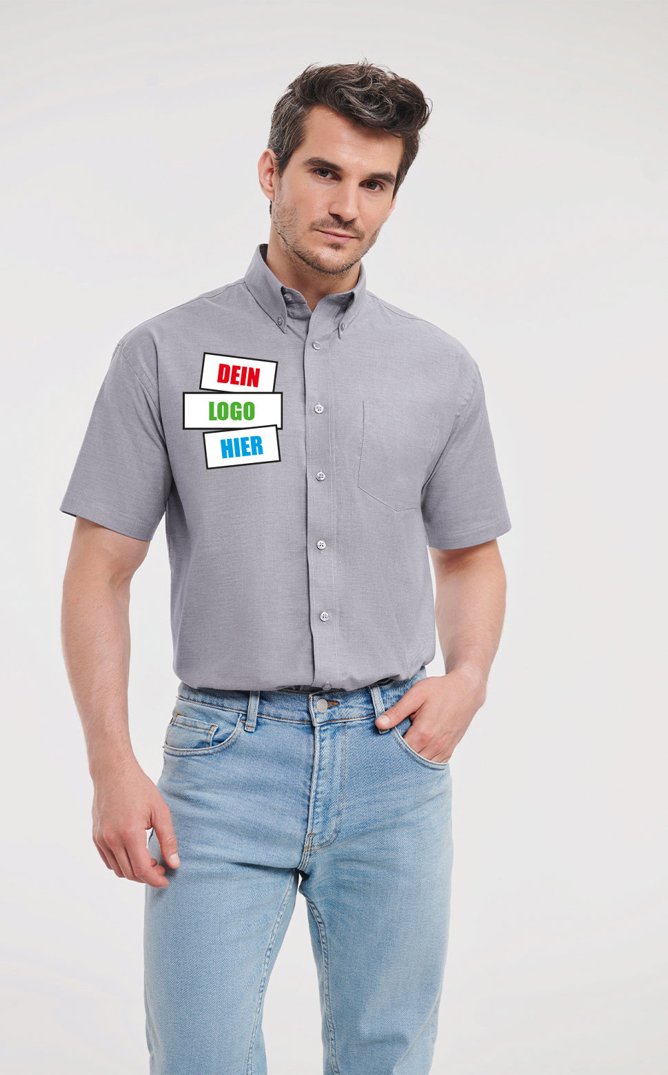 Men's Short Sleeve Classic Oxford Shirt