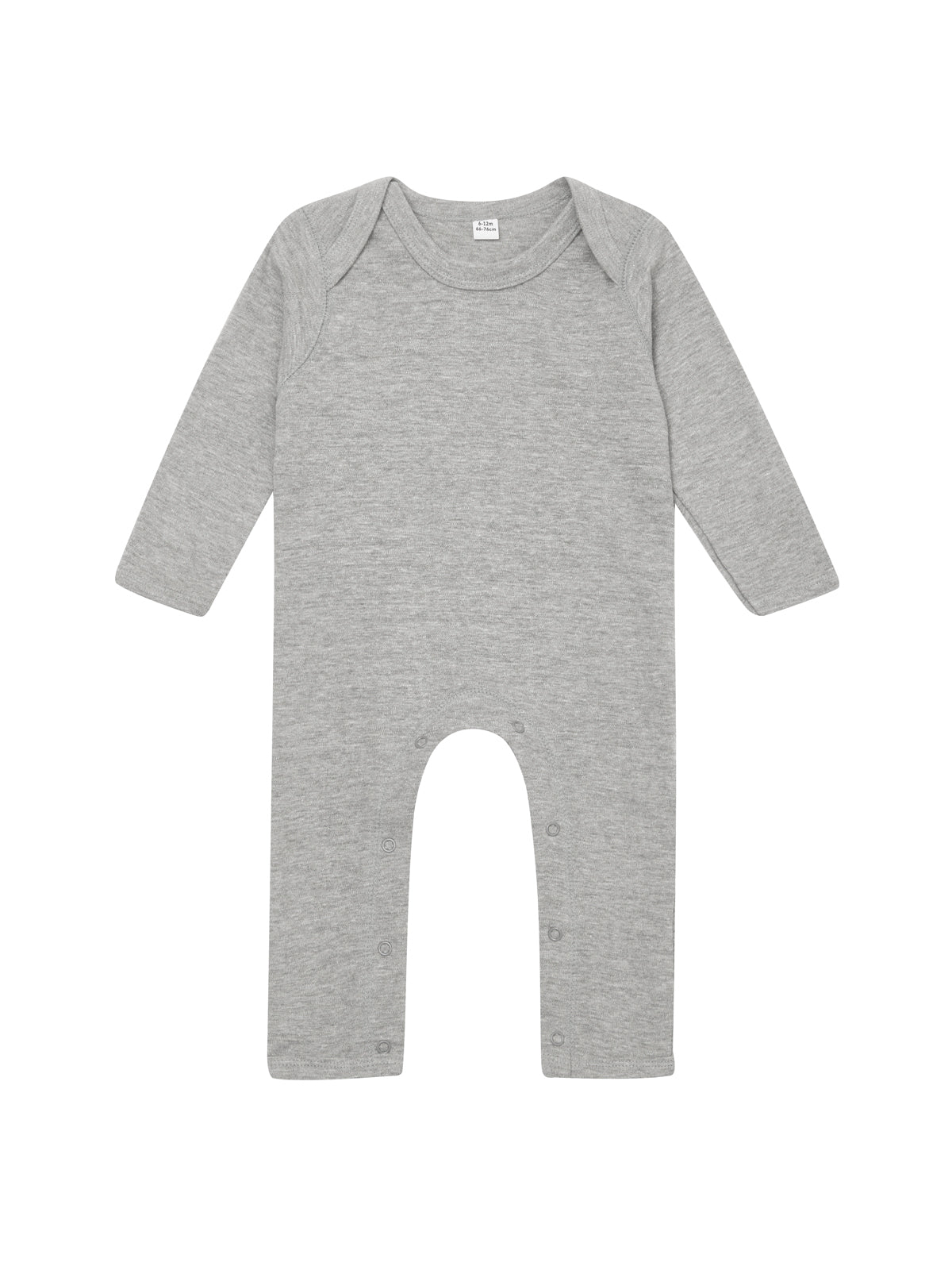 Strampler Baby Rompasuit Heather Grey Melange – Babystrampler | SHIRTPLUS
