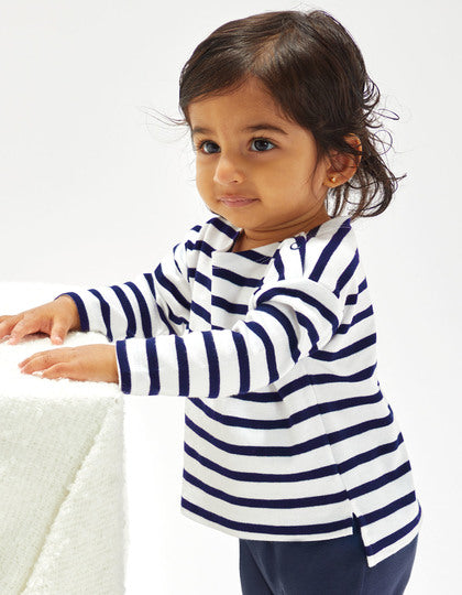 Langarmshirt Baby Breton Top – Baby-Langarmshirt | SHIRTPLUS
