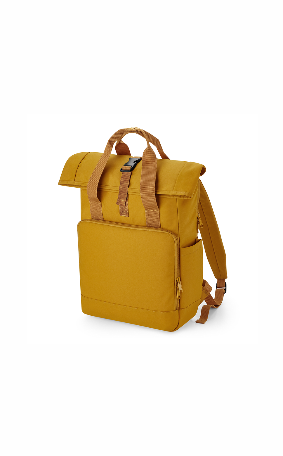 Recycled Twin Handle Roll-Top Laptop Backpack