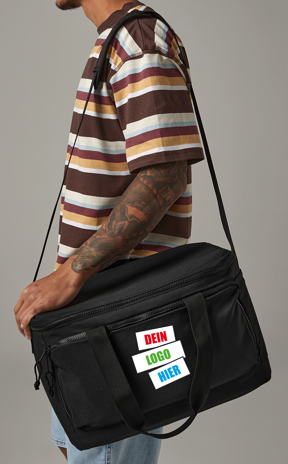 Recycled Large Cooler Shoulder Bag