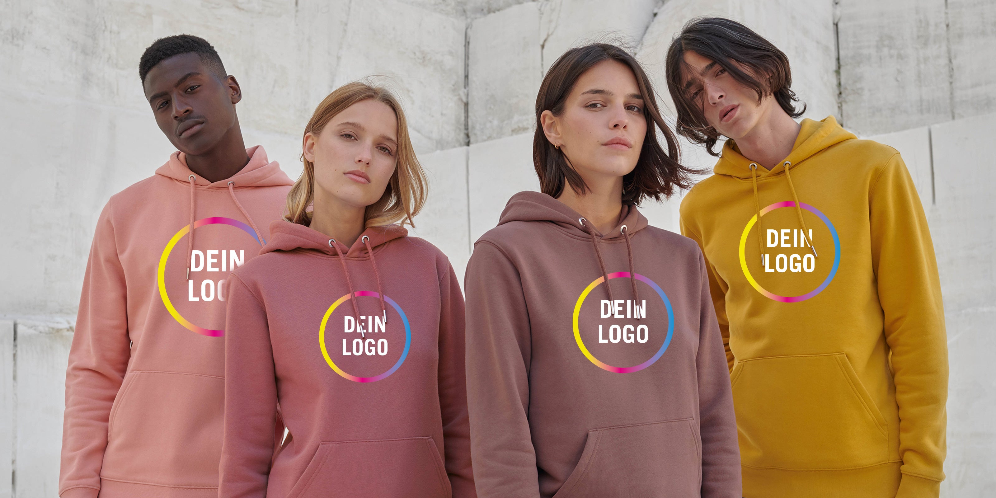 Hoodies bedrucken besticken lassen