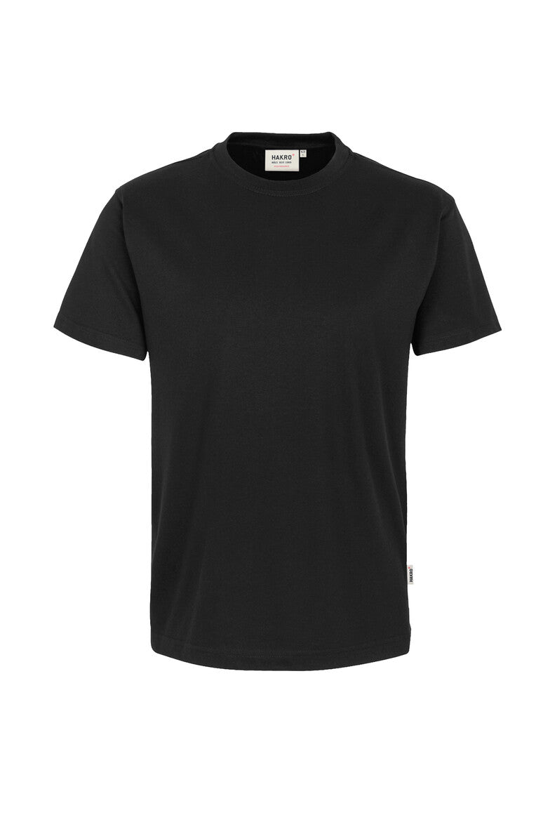 HAKRO MIKRALINAR® T-Shirt 281 in Schwarz – Vorderansicht