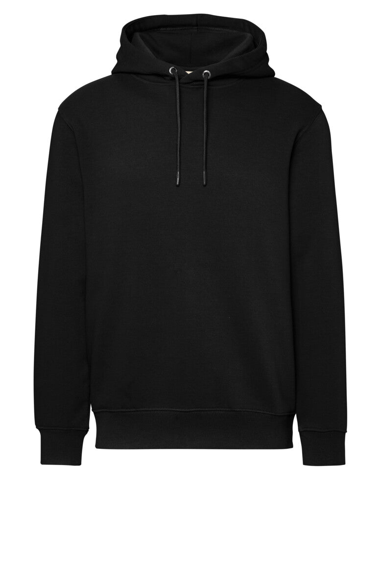 HAKRO Hooded Sweatshirt 560 in black – front view