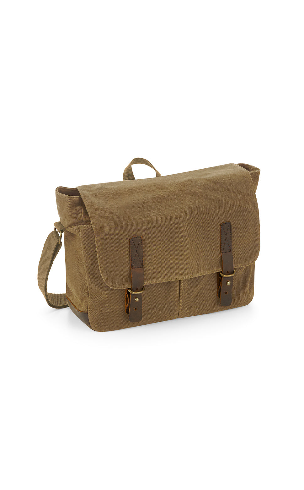 Heritage Waxed Canvas Messenger