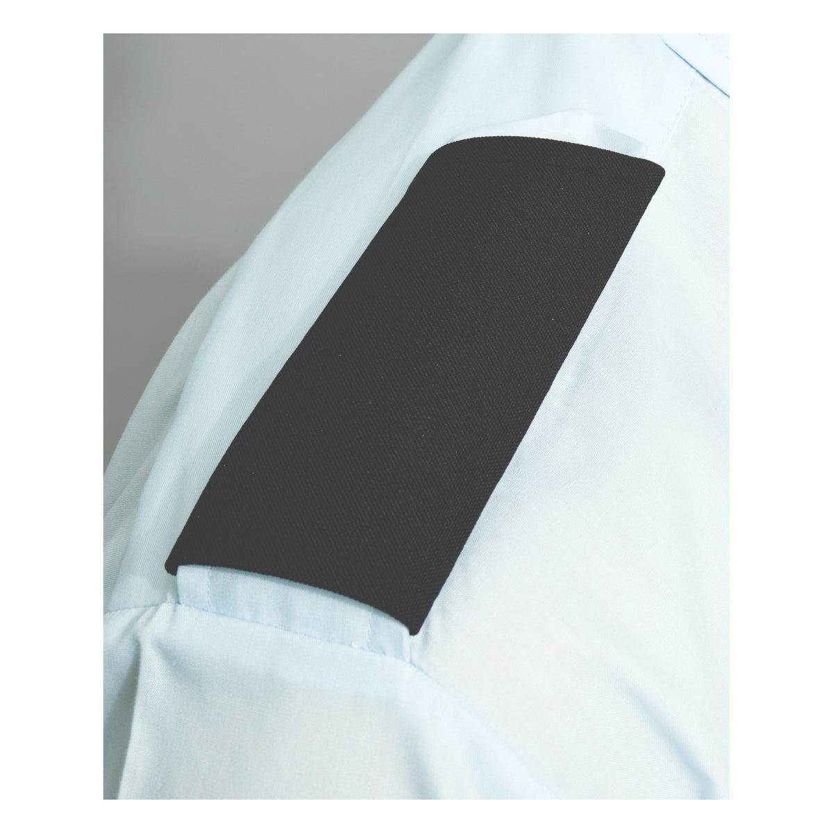 Epaulettes Premier Workwear Epaulettes in Black – front view