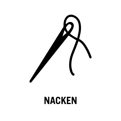 Stick Nacken (bis zu 9 cm x 9 cm)