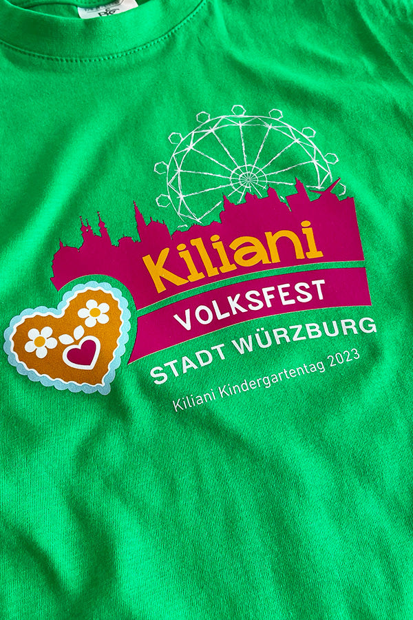 Textildruck München bei Shirtplus - Volksfest
