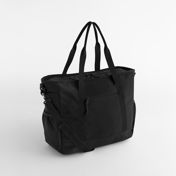 Tragetasche BagBase Ramble Tote in Black – Vorderansicht