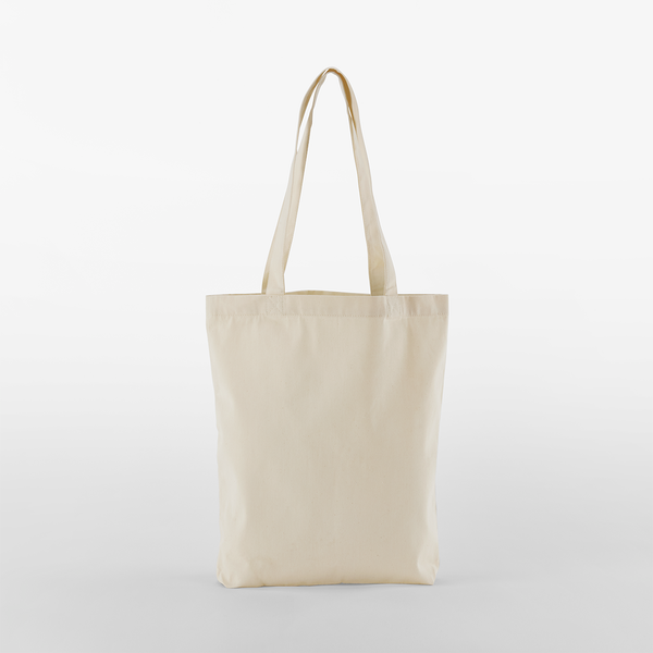Tragetasche Westford Mill EarthAware® Organic Twill Bag in Natural – Vorderansicht